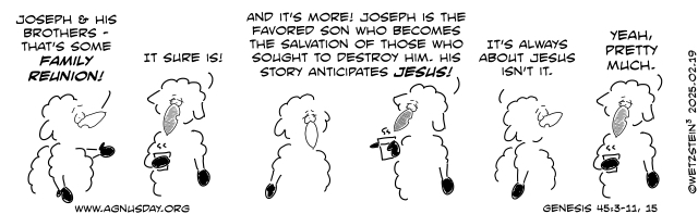 Animal Christian comic strip